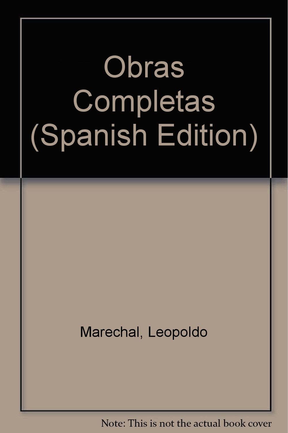 Obras Completas (Spanish Edition)