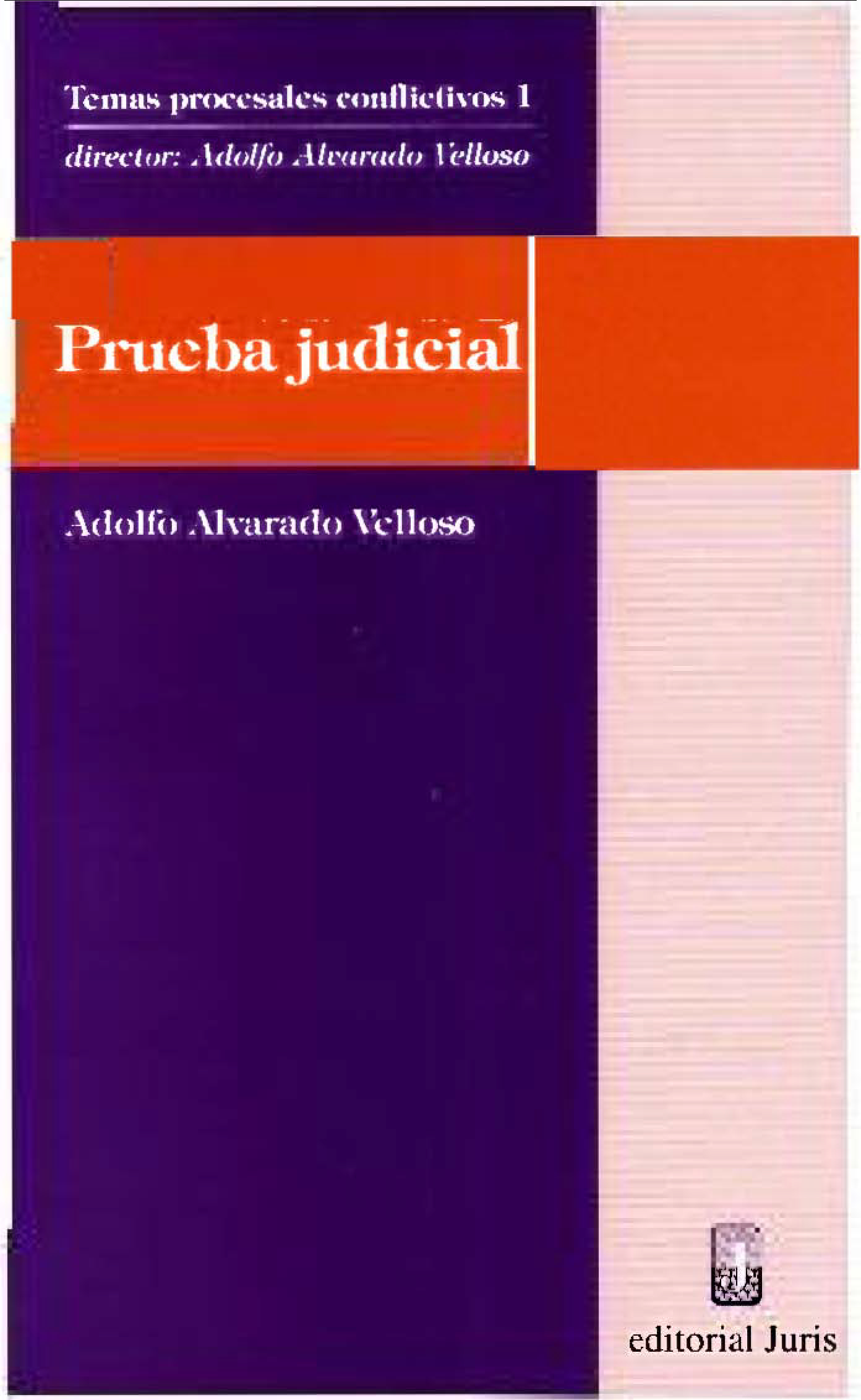 Prueba judicial : reflexiones críticas sobre la confirmación procesal