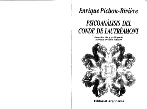 Psicoanalisis del Conde de Lautreamont