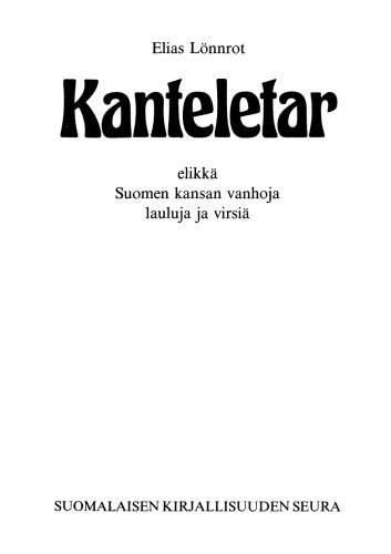 Kanteletar