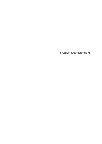 Condition Monitoring and Fault Detection of Electric Drives