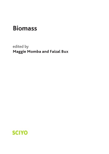 Biomass / monograph.