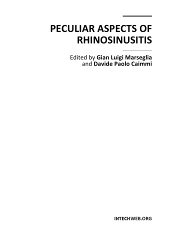 Imaging Rhinosinusitis.