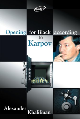 Opening for Black According to Karpov