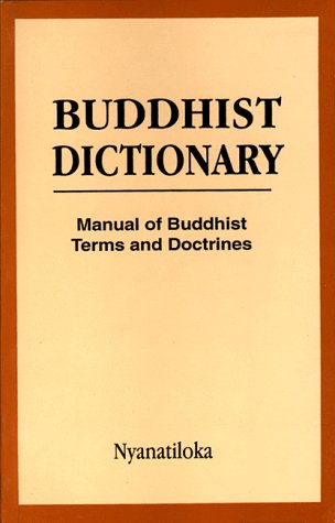 Buddhist Dictionary