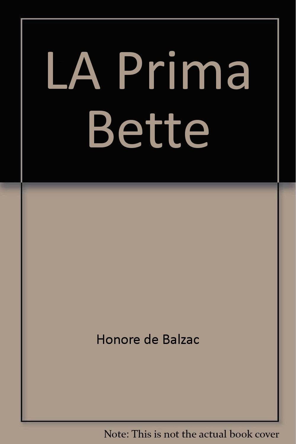 LA Prima Bette / Cousin Bette (Spanish Edition)