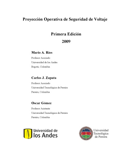 Proyección operativa de seguridad de voltaje