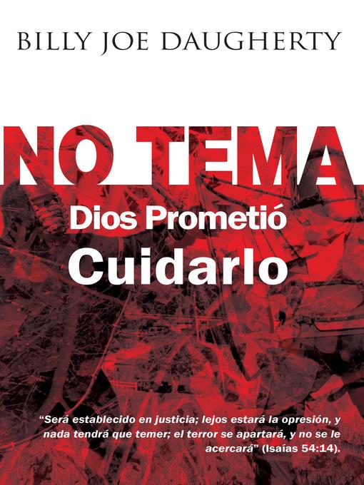 No tema Dios prometio cuidarlo