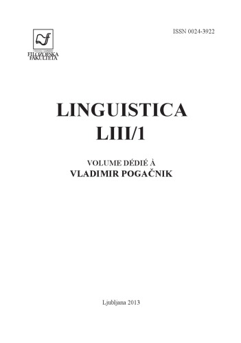 Volume dédié à Vladimir Pogačnik