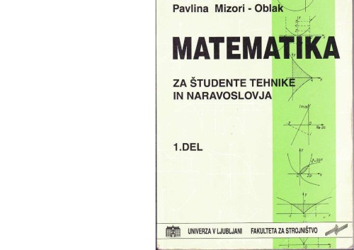 Matematika za študente tehnike in naravoslovja