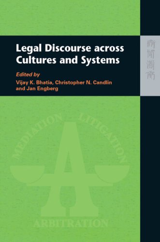 Legal Discourse across Cultures and Systems