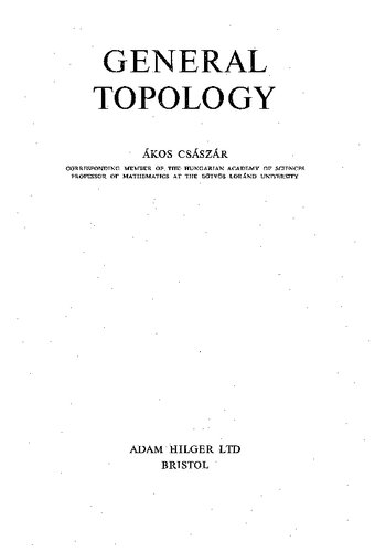 General topology