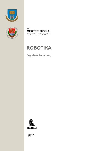 Robotika : egyetemi tananyag