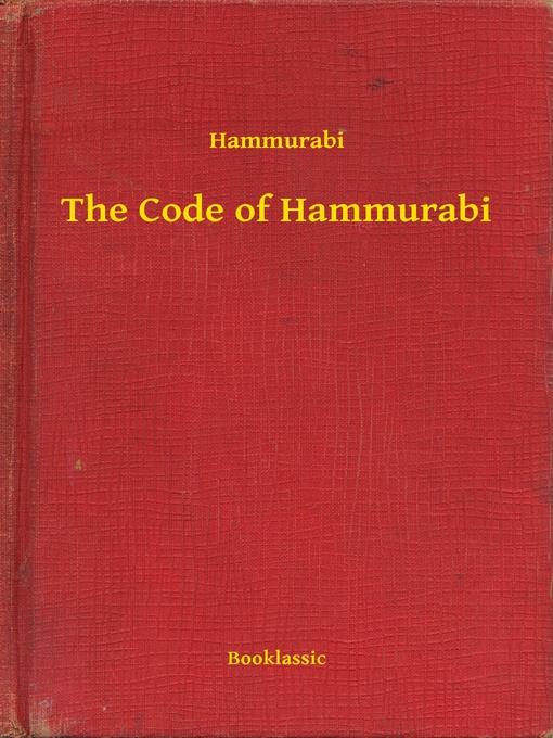 The Code of Hammurabi