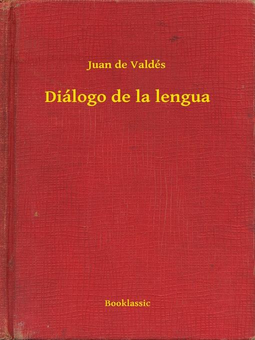 Diálogo de la lengua