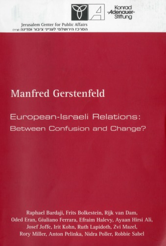 European-Israeli Relations