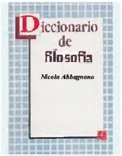 Diccionario de filosofía