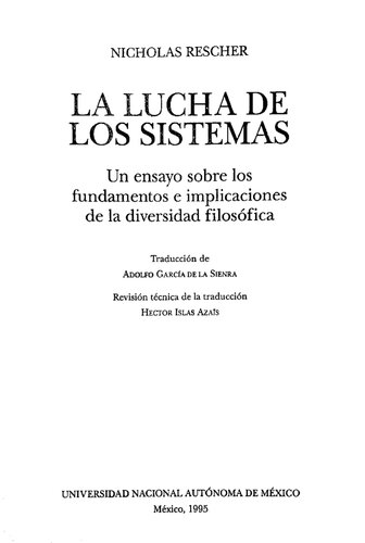 La Lucha De Los Sistemas