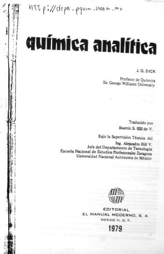 Quimica analitica