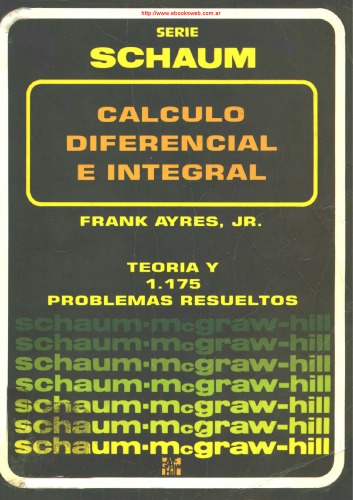 Teoria y problemas De Calculo Diferencial e Integral