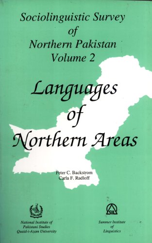 Sociolinguistic survey of northern Pakistan.