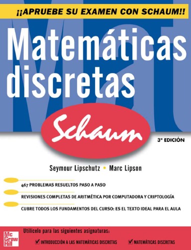 Schaum Matemáticas Discretas