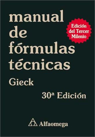 Manual de fórmulas técnicas