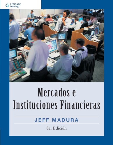 Mercados e instituciones financieras