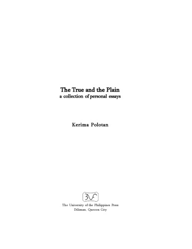 The True and the Plain