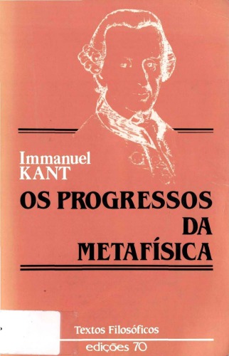 Os progressos da metafísica