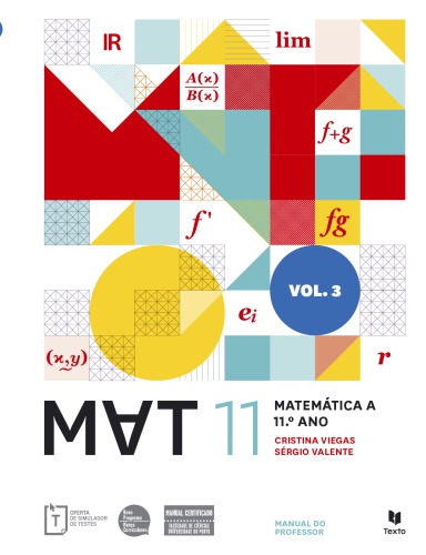 M∀T 11 (MAT 11) - Volume 3 (Manual de Professor)