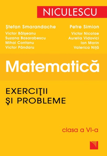 Matematica Exercitii si probleme clasa a VI-a Manual