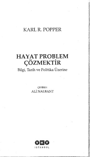 Hayat Problem Çözmektir