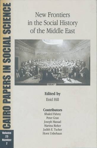 New Frontiers in the Social History of the Middle East