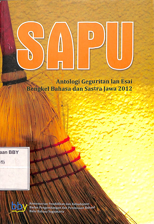 Sapu : antologi geguritan lan esai