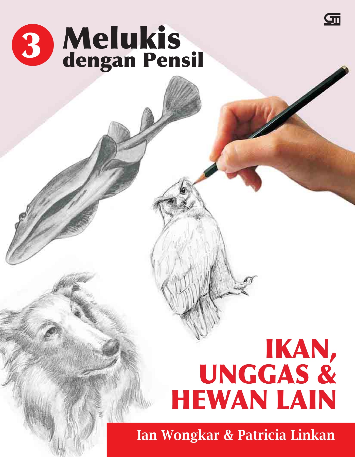 Melukis dengan pensil. 3, Ikan, unggas & hewan lain