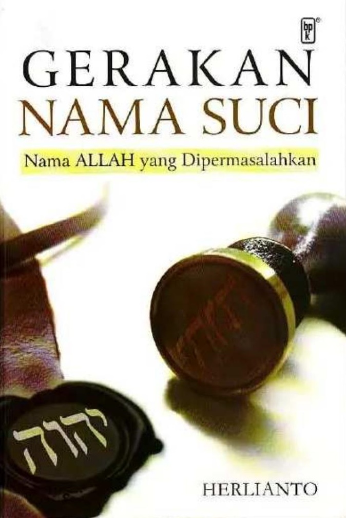 Gerakan Nama Suci : nama Allah yang dipermasalahkan