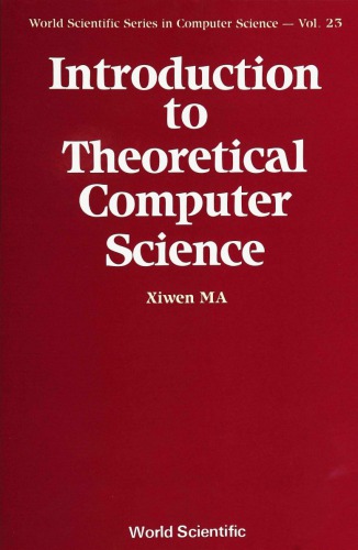 Introduction To Theoretical Computer Science (Series In Computer Science, Vol 23)