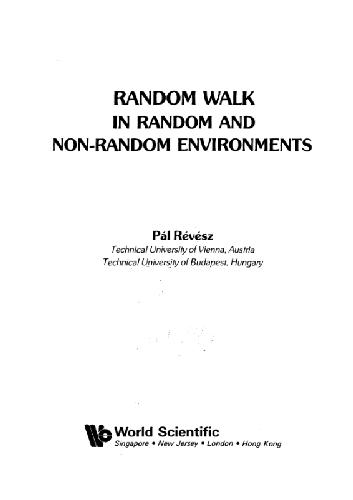 Random Walk In Random And Non Random Environments