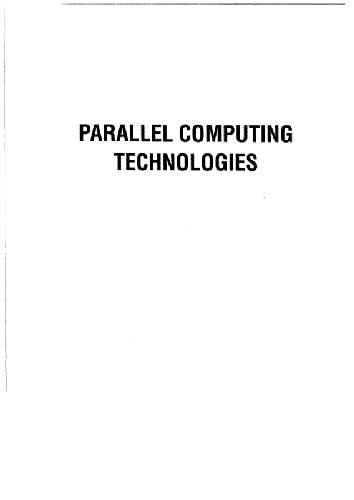 Parallel Computing Technologies