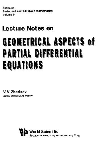 Lecture Notes on Geometrical Aspects of