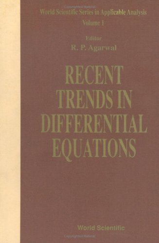 Recent Trends in Differential Equations