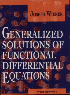 Generalized Solutions of Functional Diff