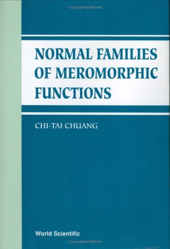 Normal Families of Meromorphic Functions