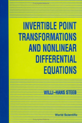 Invertible point transformations and nonlinear differential equations