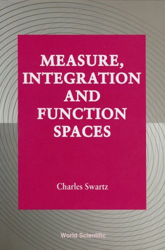 Measure, Integration And Function Spaces