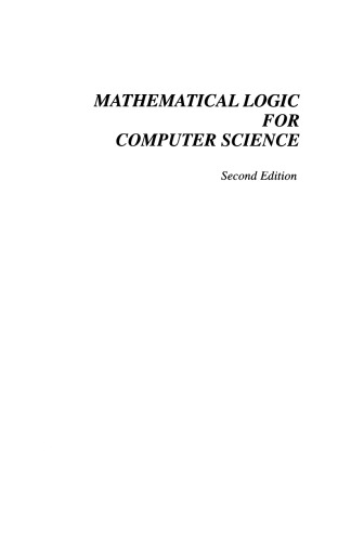 Mathematical Logic for Computer Science (2nd Edition)