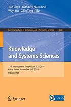 Knowledge and Systems Sciences