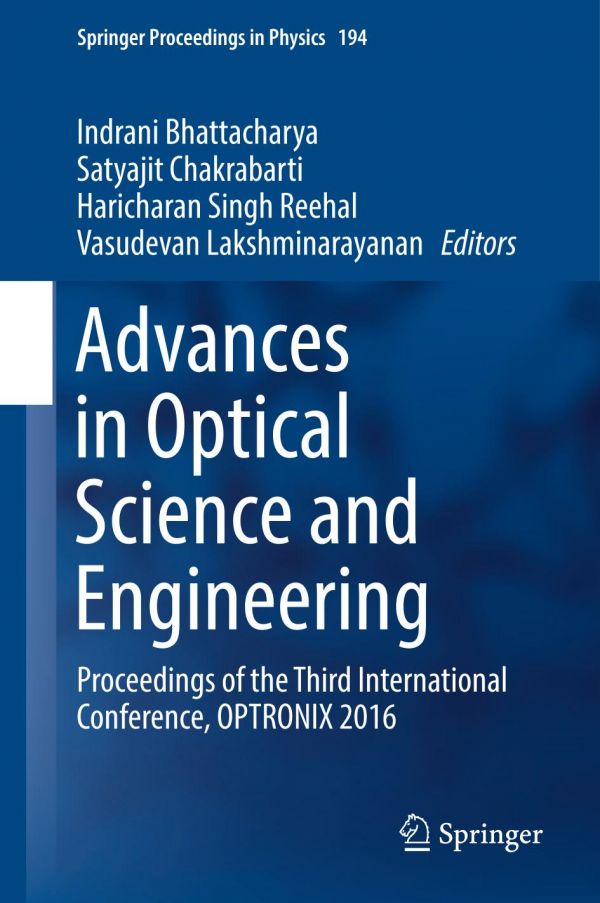 Advances in Optical Science and Engineering