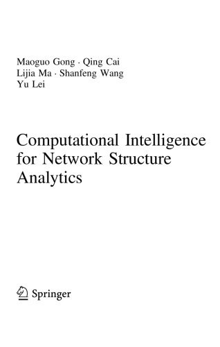 Computational Intelligence for Network Structure Analytics